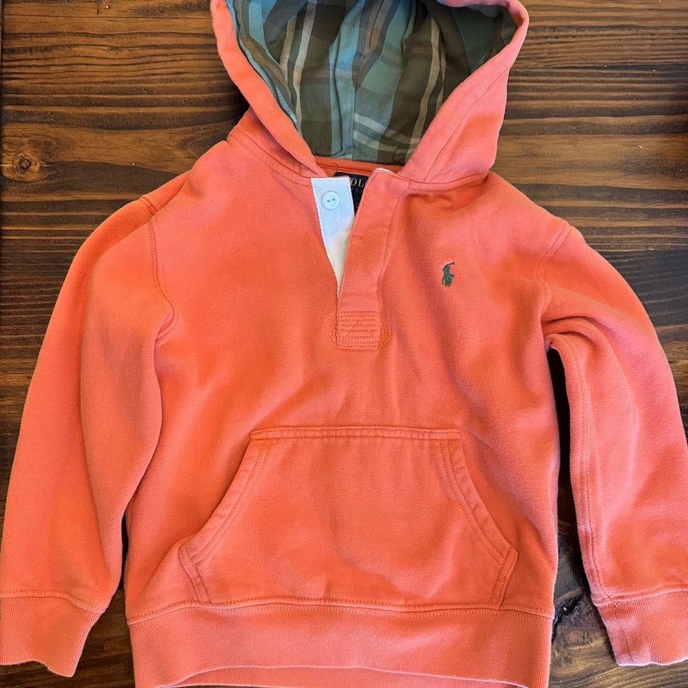 Polo by Ralph Lauren Coral Hoodie for Kids